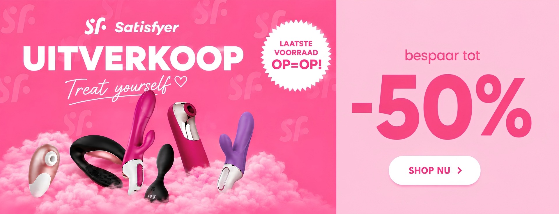 Satisfyer uitverkoop